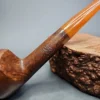 Vauen Bruyere Extra w/ Amber Stem Estate Briar Pipe Unsmoked - Image 3