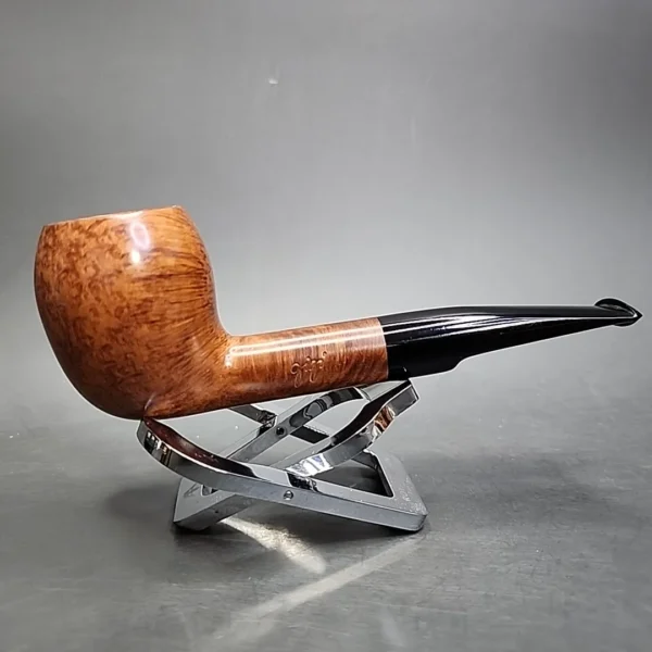 Gigi Novecento Smooth Pear Estate Briar Pipe Unsmoked, 9mm - Image 3