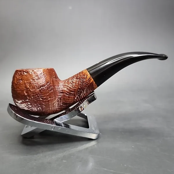 1965 Dunhill Tanshell CK Author Rhodesian Estate Briar Pipe, English Estates - Image 3