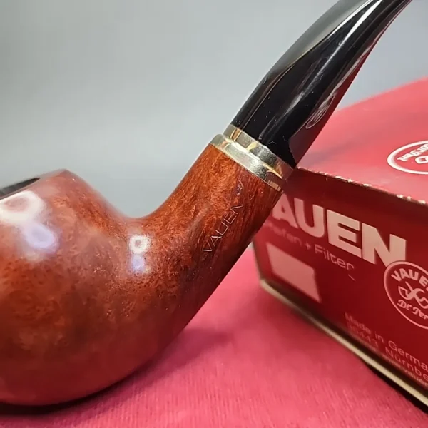 Vauen 3210 Smooth Author Estate Briar Pipe, Unsmoked, 9mm - Image 3