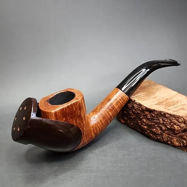 Fribourg & Treyer Shipmate Wind Cap Bent Billiard Estate Briar Pipe, English Estates - Image 3