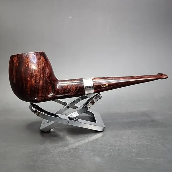 Ferndown Reo 2 Star Straight Apple Estate Briar Pipe, English Estates - Image 3