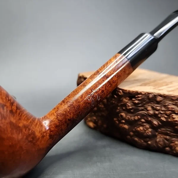 Gigi Smooth Lovat Estate Briar Pipe, Unsmoked - Image 3