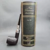 2001 Dunhill Christmas Sandblasted Silver Spigot Billiard Estate Briar Pipe, Unsmoked - Image 3