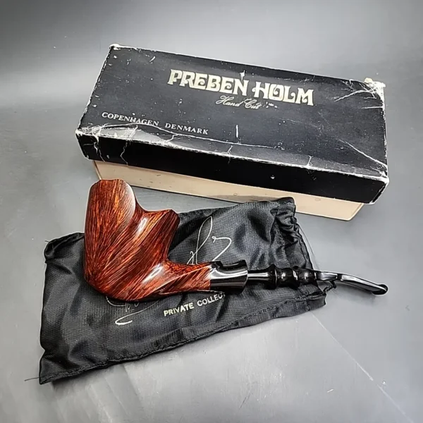 Preben Holm Private Collection, Extra Large Smooth Freehand Estate Briar Pipe, Danish Estates - Image 3