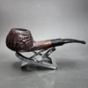 Sasieni 4 Dot Ruff Root Dark Sandblasted Banker Estate Briar Pipe, French Estates - Image 3