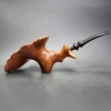 Sven Lar by Michael Kabik Magnum Freehand Estate Briar Pipe, Unsmoked - Image 3