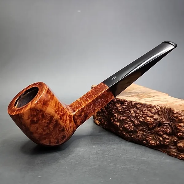 Astleys Smooth Panel Billiard Estate Briar Pipe, Unsmoked - Image 3