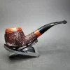 Savinelli Saturnia 626 Partially Rusticated Estate Briar Pipe, 6mm, Italian Estates - Image 4
