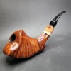 Karl Erik Ekstravagant A Freehand Horn Estate Briar Pipe, Unsmoked - Image 4