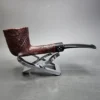 Sasieni 4 Dot Ruff Root Dark Sandblasted Dublin Estate Briar Pipe, French Estates - Image 4