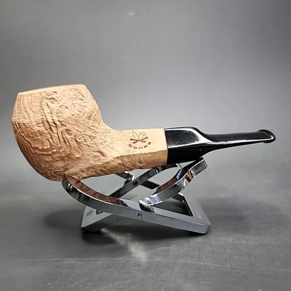 Morgan Bones Straight Bulldog Briar Pipe, New - Image 4