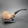 Morgan Bones Bent Billiard Briar Pipe, New - Image 4