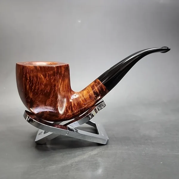 Vauen Fashion 200 Smooth Facet Pot Estate Briar Pipe, Unsmoked, 9mm - Image 4