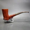 Dave Neeb Magnum Smooth Cherrywood Handmade Briar Pipe, New - Image 4