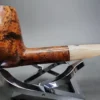 BBB Tortoise 606 Smooth Billiard Estate Briar Pipe, English Estates - Image 4