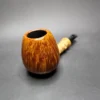 Doctors Pipes Double Flash Bamboo Brandy Handmade Briar Pipe, New - Image 4