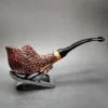 Ser Jacopo R1 Scoop Estate Briar Pipe, Unsmoked - Image 4