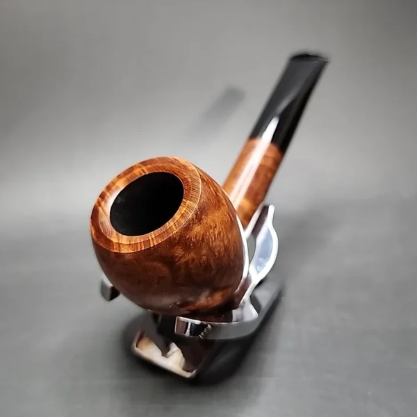 Gigi Novecenio Smooth Pear Estate Briar Pipe Unsmoked, 9mm - Image 4