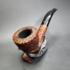 Ser Jacopo R2 Rusticated Bent Dublin Estate Briar Pipe, Italian Estates - Image 4