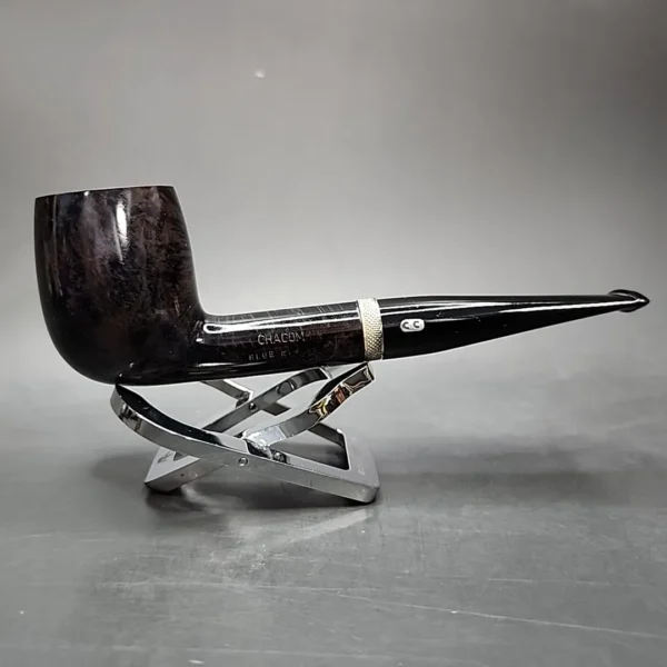 Chacom Blue Riband 944 Smooth Billiard Estate Briar Pipe, Unsmoked, 9mm - Image 4