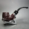 Peterson Christmas 2023, 221 Sandblasted Bent Billiard Estate Briar Pipe, Unsmoked - Image 4