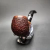Mastro de Paja Rusticated Bent Apple Estate Briar Pipe, 9mm, Italian Estates - Image 4