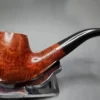 Astleys by Les Wood Smooth Bent Apple Estate Briar Pipe, Unsmoked - Image 4