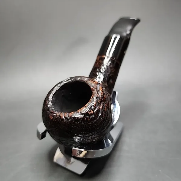 The Scoop Sandblasted Bullmoose Estate Briar Pipe, Italian Estates - Image 4