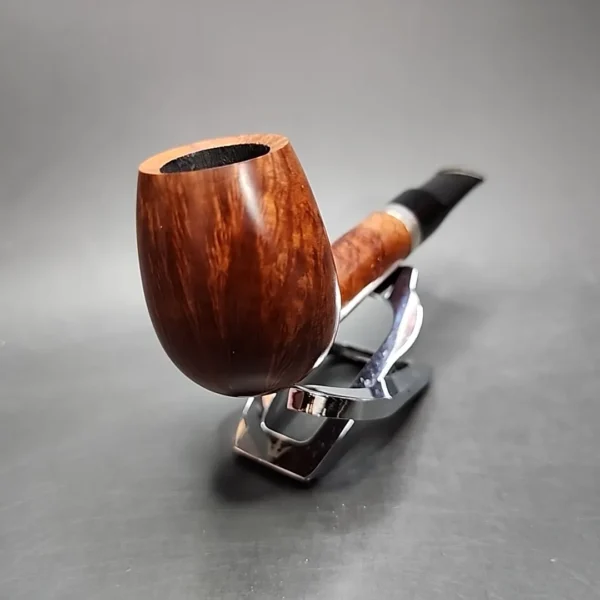 Gigi Fiamma Smooth Lovat Estate Briar Pipe, Unsmoked, 9mm - Image 4