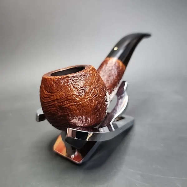 1965 Dunhill Tanshell CK Author Rhodesian Estate Briar Pipe, English Estates - Image 4