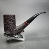 Becker for PCI 1986, Partially Rusticated Bent Stack Estate Briar Pipe, Unsmoked - Image 4