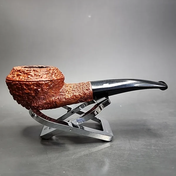 Castello Sea Rock 4K Bent Bulldog Estate Briar Pipe, Italian Estates - Image 4