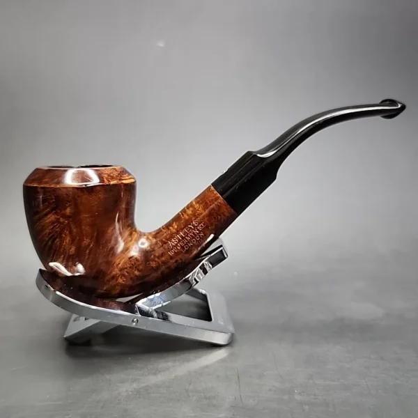 Astleys Smooth Bent Rhodesian Estate Briar Pipe, English Estates - Image 4