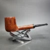 Karl Erik Royal Court 8 Smooth Brandy Estate Briar Pipe, Danish Estates - Image 4