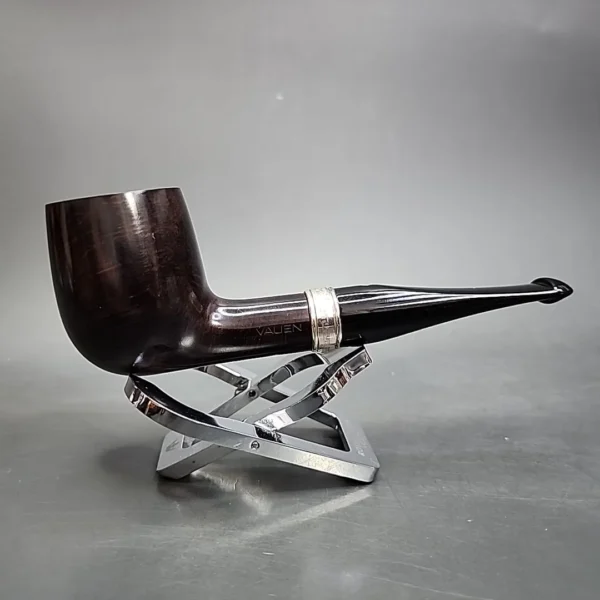 Vauen De Luxe 286 Smooth Billiard Estate Briar Pipe, P-lip Unsmoked, 9mm - Image 4
