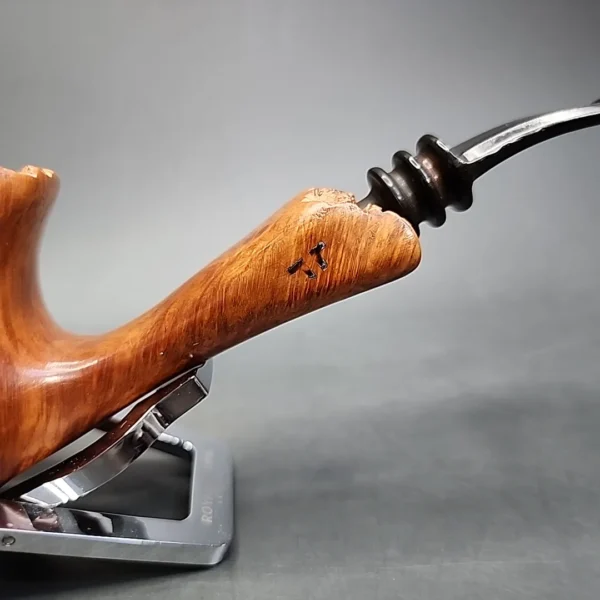 Large Smooth Freehand Estate Briar, Pipe Unsmoked - Image 4
