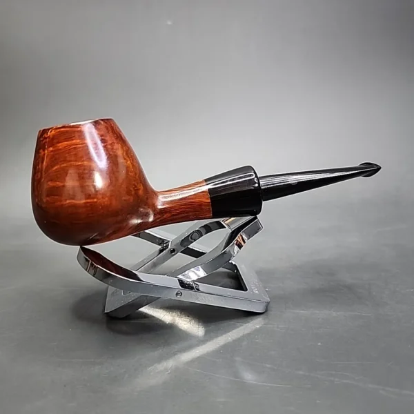Svendborg Bark Smooth Brandy Estate Briar Pipe, Danish Estates - Image 4