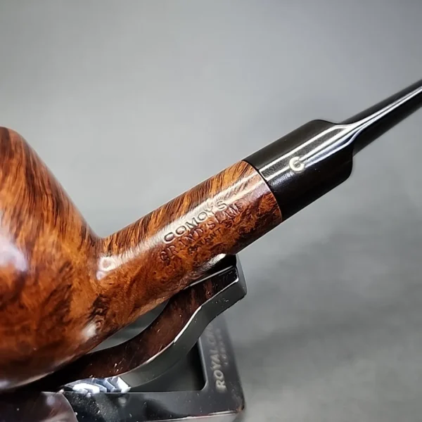 Comoy's Grand Slam US Patent 252 Smooth Pot Estate Briar Pipe, English Estates - Image 4