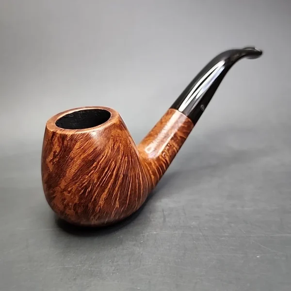 Peterson Shannon B11 Smooth Bent Brandy Estate Briar Pipe, Irish Estates - Image 4