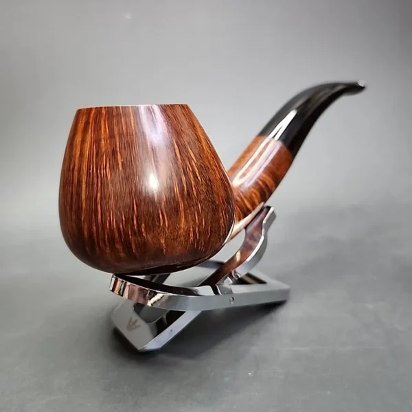 S Bang Pre-1984 Smooth Brandy Estate Briar Pipe, Danish Estates - Image 5