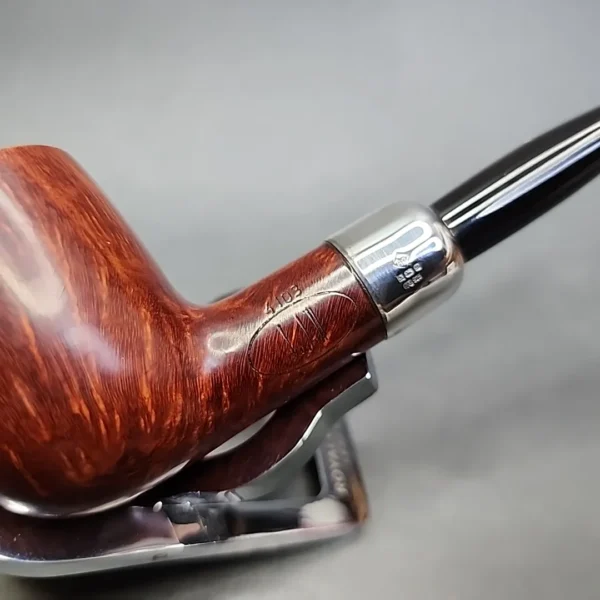 1992 Dunhill Bruyere 4103 Smooth Army Mount Billiard Estate Briar Pipe, English Estates - Image 5