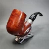 Peterson Hand Made Pub Pipe Smooth Oom Paul Estate Briar Pipe, Irish Estates - Image 5
