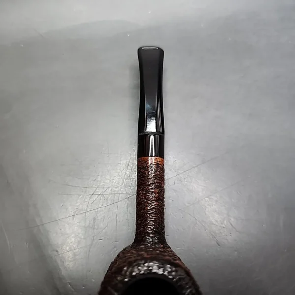 Savinelli Capri Root Briar 310 Rusticated Poker Estate Briar Pipe, Italian Estates - Image 5