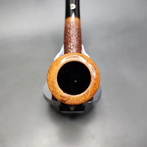 Il Ceppo Imperatori Era Rusticated Billiard Estate Briar Pipe, Italian Estates - Image 5