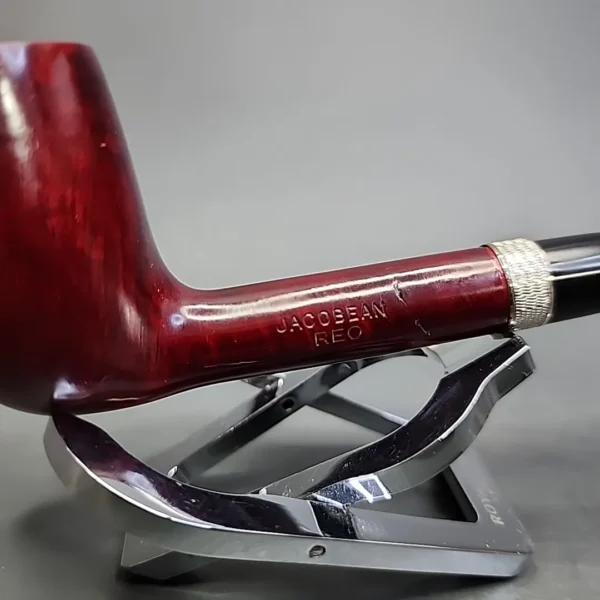 Jacobean Reo by Les Wood, Smooth Lovat Estate Briar Pipe, Unsmoked - Image 5