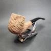 Morgan Bones Bent Billiard Briar Pipe, New - Image 5
