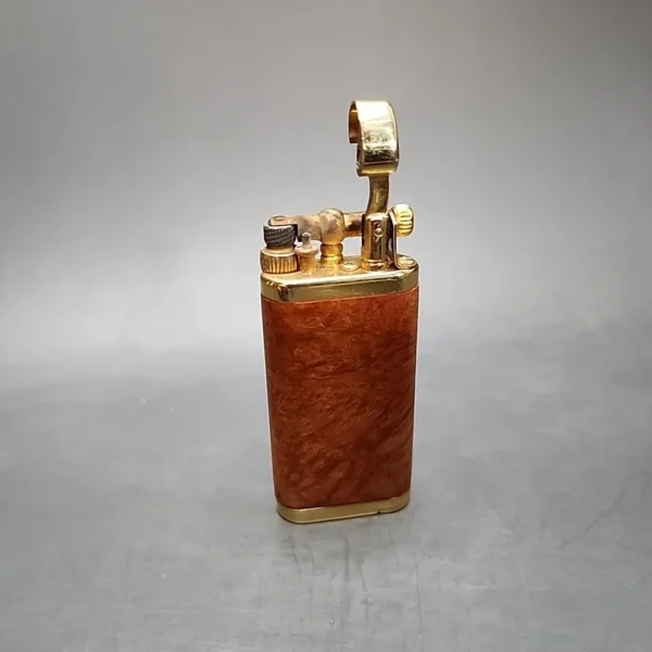 IM Corona Old Boy Smooth Briar Case Pipe Lighter - Image 5