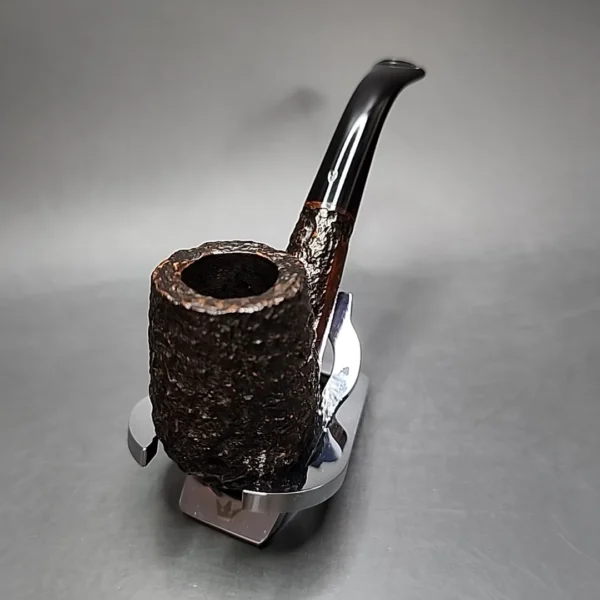 Astleys Rusticated Bent Billiard Estate Briar Pipe, English Estates - Image 5