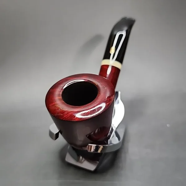Chacom Artisan 413 Smooth Bent Dublin Estate Briar Pipe, Unsmoked - Image 5